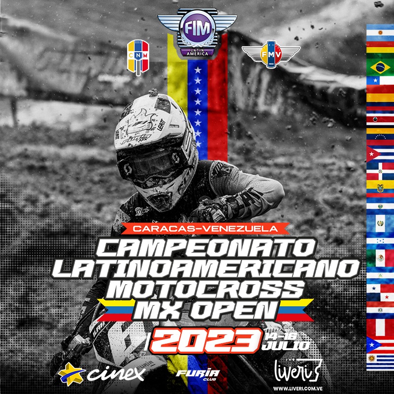 MX1  Latino-Americano de Motocross MX Open 2023 é atração na Venezuela