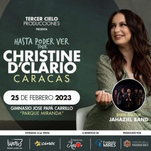 Christine D'Clario - Hasta poder ver Tour